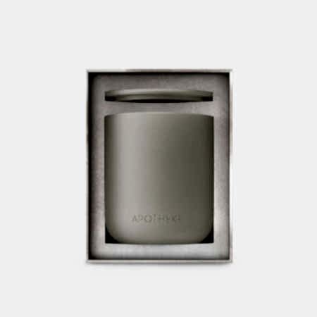 Apotheke White Vetiver 2-Wick Ceramic Candle