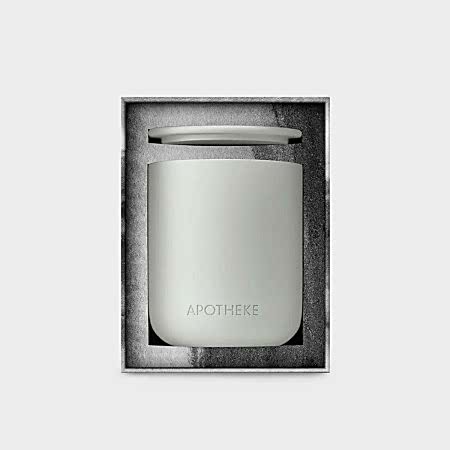 Apotheke Charcoal 2-Wick Ceramic Candle