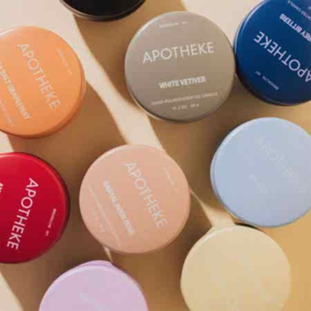 Apotheke Apricot Red Currant Mini Candle Tin