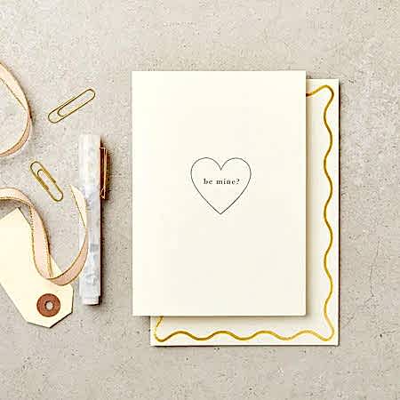 Be Mine Card