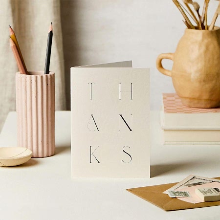 Thanks Greeting Card
