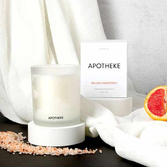 Apotheke Sea Salt Grapefruit Candle Home & Lifestyle