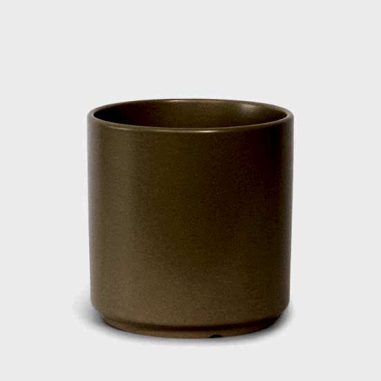5'' Tan Cylinder Pottery