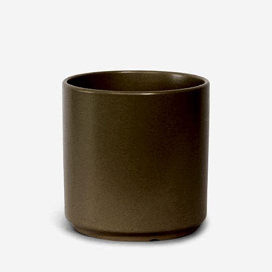7'' Tan Cylinder Pottery