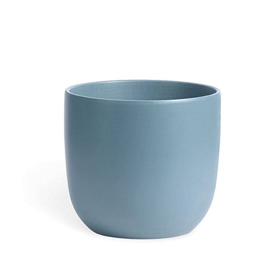 12'' Blue Egg Pottery