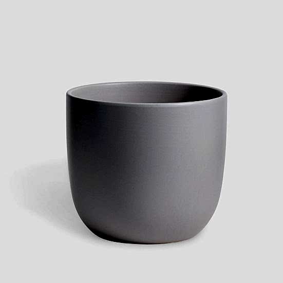 10'' Gray Egg Pottery