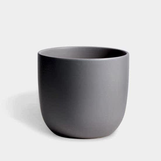 12'' Gray Egg Pottery