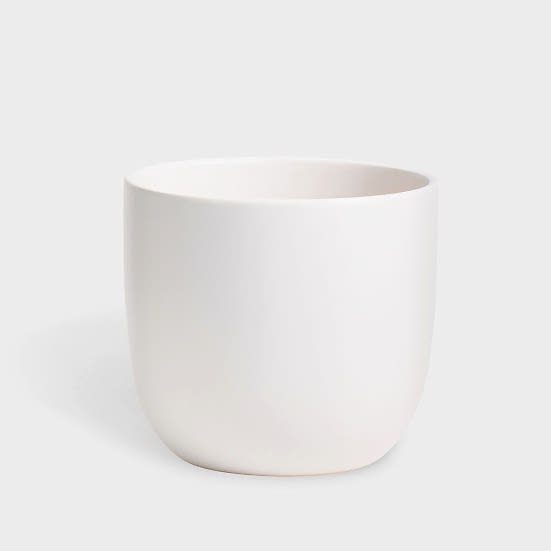 10'' White Egg Pottery