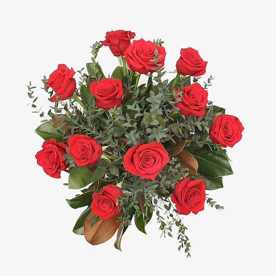 Red Roses + Coffee Date + Sydney Hale Candle Valentine's Day