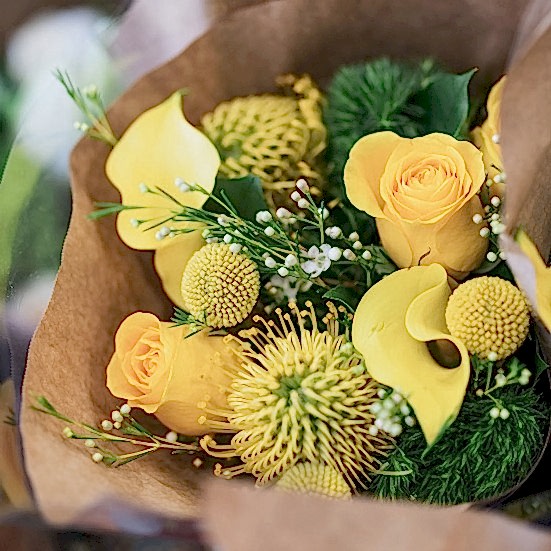 Pomelo Bouquet Proteas