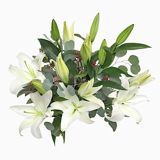 White Lily Bouquet  Housewarming