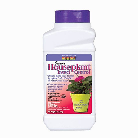 Systemic Houseplant Control Bonide 8oz Soil & Chemicals