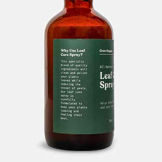 The Plant Supply Leaf Care Spray Refill Soil & Chemicals