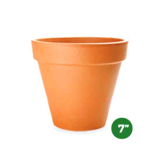 Terra Cotta Pot - 7'' Pottery