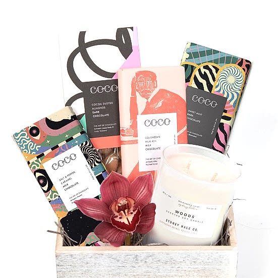 Chocolates & Candle Gift Box Gift Sets
