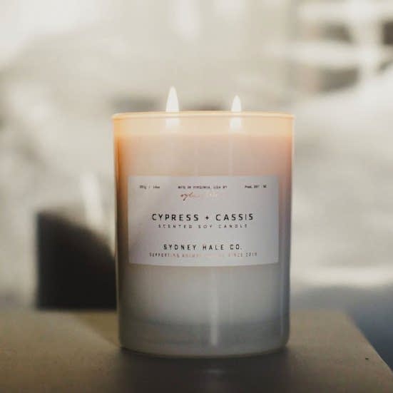 Sydney Hale Co. Cypress + Cassis Scented Soy Candle Sydney Hale Co.