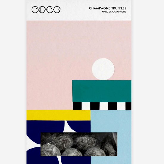 COCO Marc de Champagne Truffles COCO Chocolatier