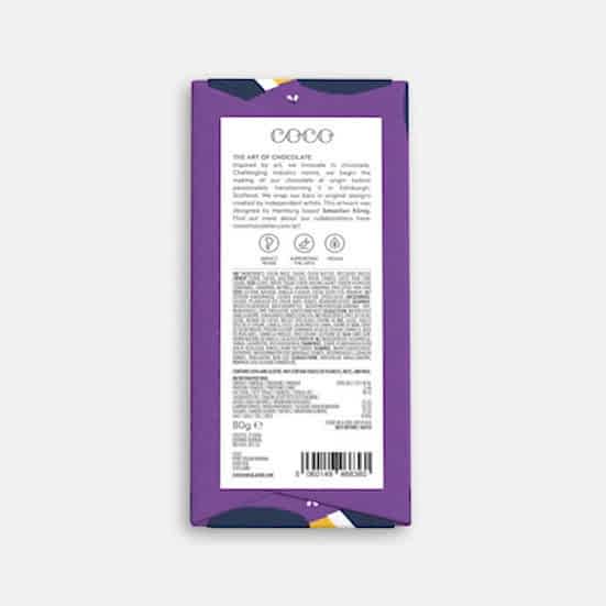 COCO Cinnamon Roll Dark Chocolate Bar COCO Chocolatier