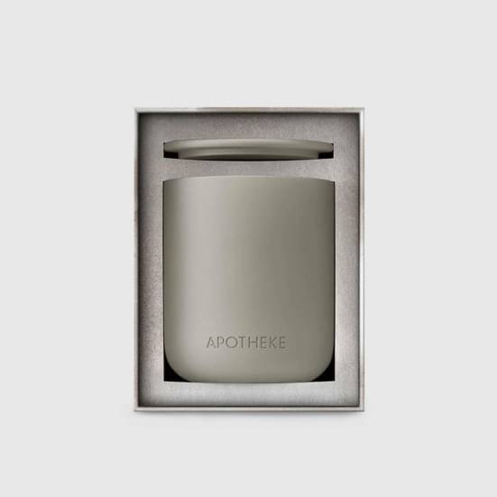 Apotheke White Vetiver 2-Wick Ceramic Candle Home & Lifestyle