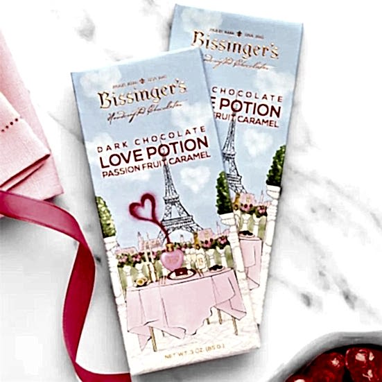 Bissinger's Dark Chocolate Love Potion Bar Anniversary