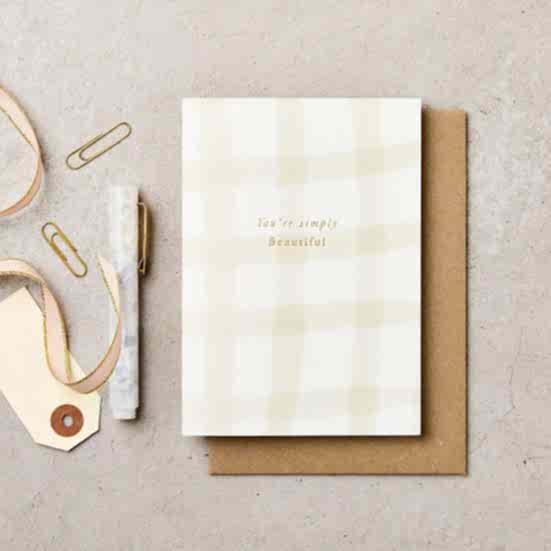 Simply Beautiful Card Katie Leamon