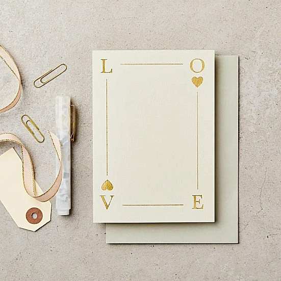 Love Playing Card Katie Leamon