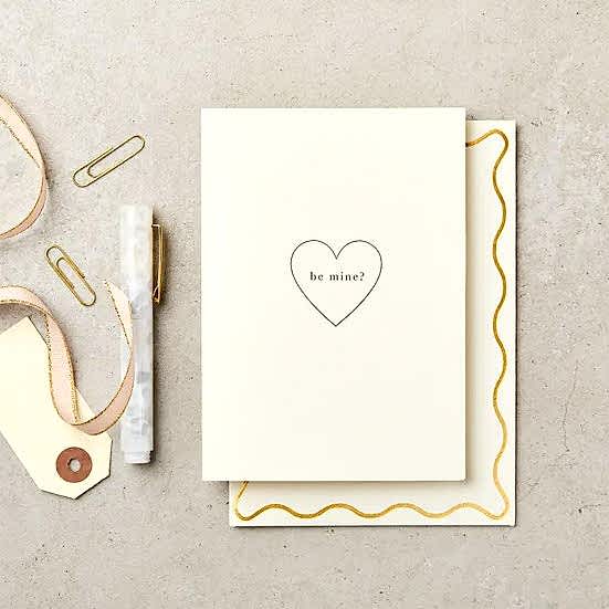 Be Mine Card Katie Leamon