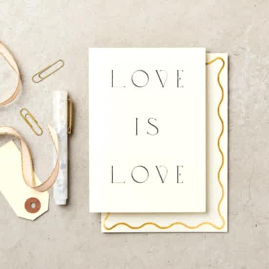 Love Is Love Card Katie Leamon