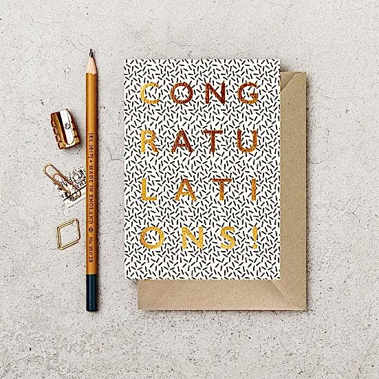 Congratulations Greeting Card Katie Leamon