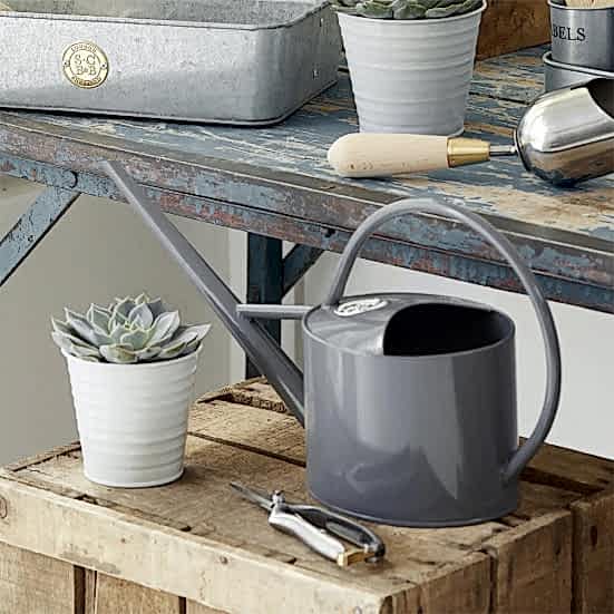 Burgon & Ball Sophie Conran Watering Can - Gray Just Because