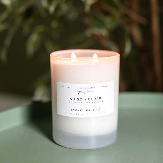 Sydney Hale Co. Shiso + Cedar Candle Sydney Hale Co.