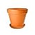 16'' Clay Pot / Saucer