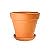 7'' Clay Pot / Saucer