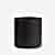 10'' Black Cylinder