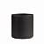 15'' Black Cylinder