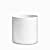 5'' White Cylinder