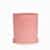 5'' Baby Pink Ceramic + Saucer